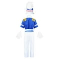 thumbnail image 2 of Aislor Unisex Girls Boys Deluxe Marching Band Uniform Sets Royal Guard Show Festival Costume 3-12 Royal Blue C 9-10, 2 of 7