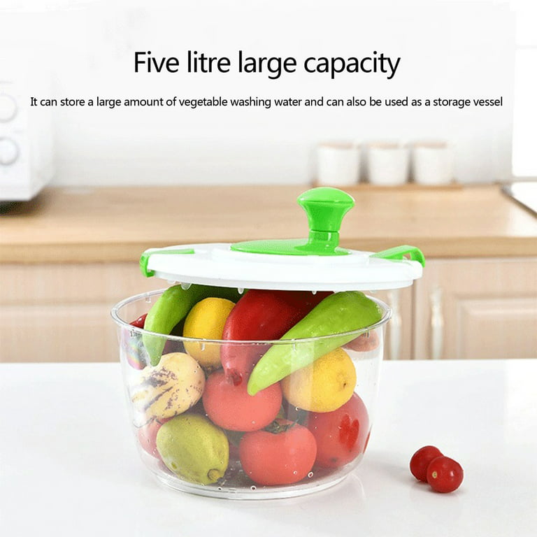 Fruit Cleaner Device, Large Fruit Washer Spinner with Brush, Fruit Cleaner  with Fruit Washing Bowl,Portable Fruit Scrubber, Fruit and Vegetable