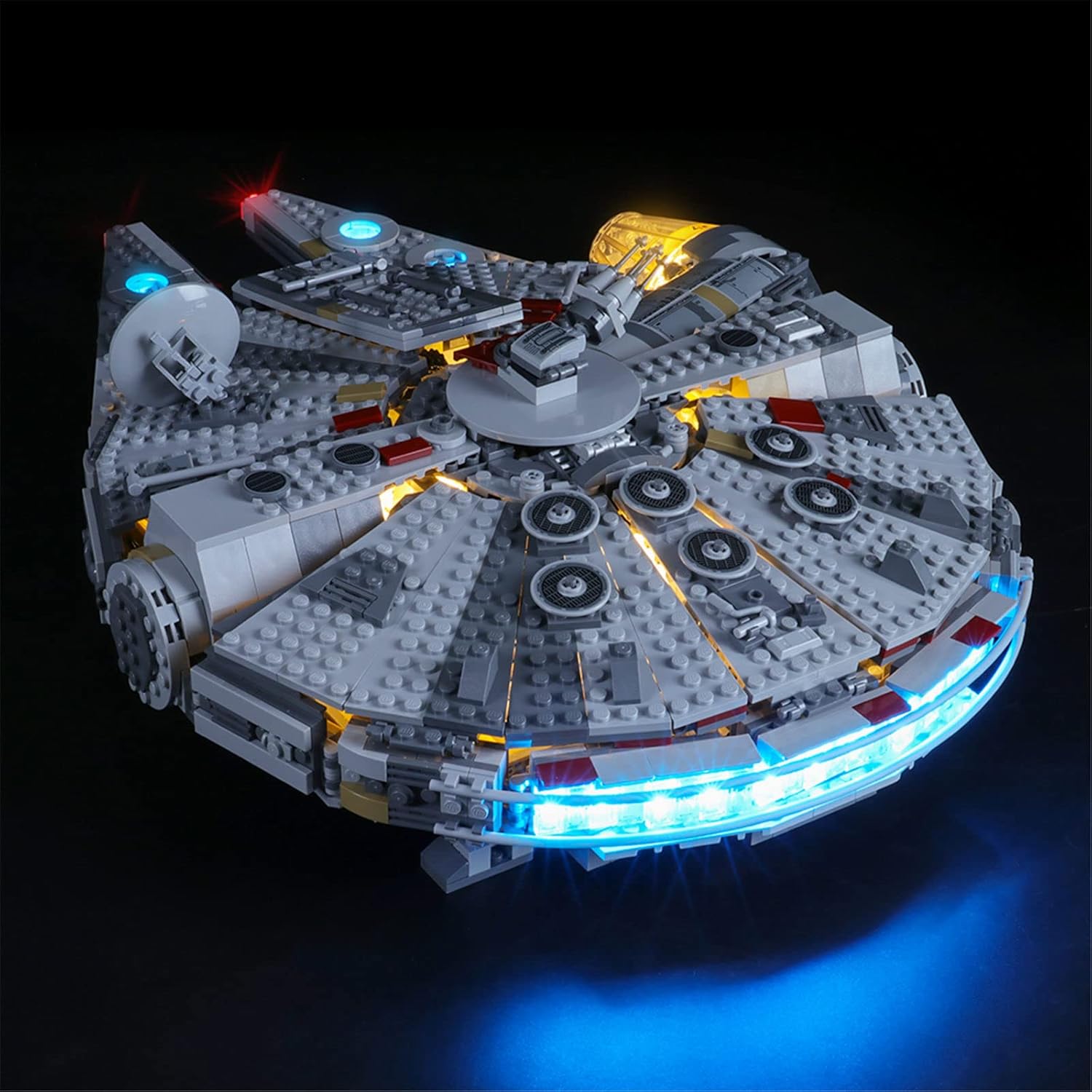 LED Light for Lego-75257  Millennium Falcon Building Blocks Model (Lego Set NOT Included)