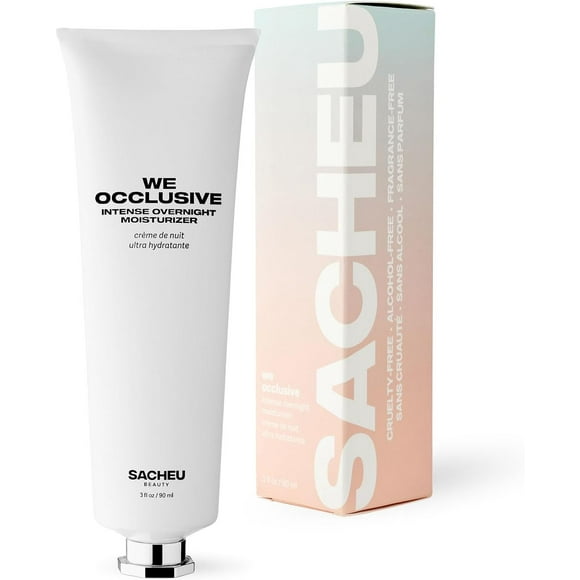 SACHEU We Occlusive Intense Overnight Moisturizer - Hydrating Overnight Face Moisturizer (3oz/90ml)