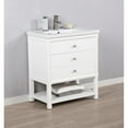 thumbnail image 4 of Maklaine Logan 30" Single Sink Vanity in White, 4 of 9