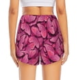 thumbnail image 2 of Lsque Butterfly Printed Women's Running Shorts with Liner Pockets,Elastic Quick Dry Workout Athletic Gym Yoga Shorts,Womens High Waist Shorts-Medium, 2 of 9