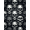 Black, Pattern 1, variant on ODIKA 4'x6' Machine Washable Non-Slip Area Rug, Gothic Black High Traffic Rug, Black, 1172356