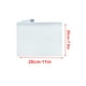 thumbnail image 3 of Sonducket Carpeta de archivos de 10 piezas Bolsa de documentos conveniente Contenedor de sujeción duradero Organizador de archivos con cremallera para Accesorios de disfraces Blanco 20 cm * 28 cm Sonducket AP009156-06B, 3 of 6