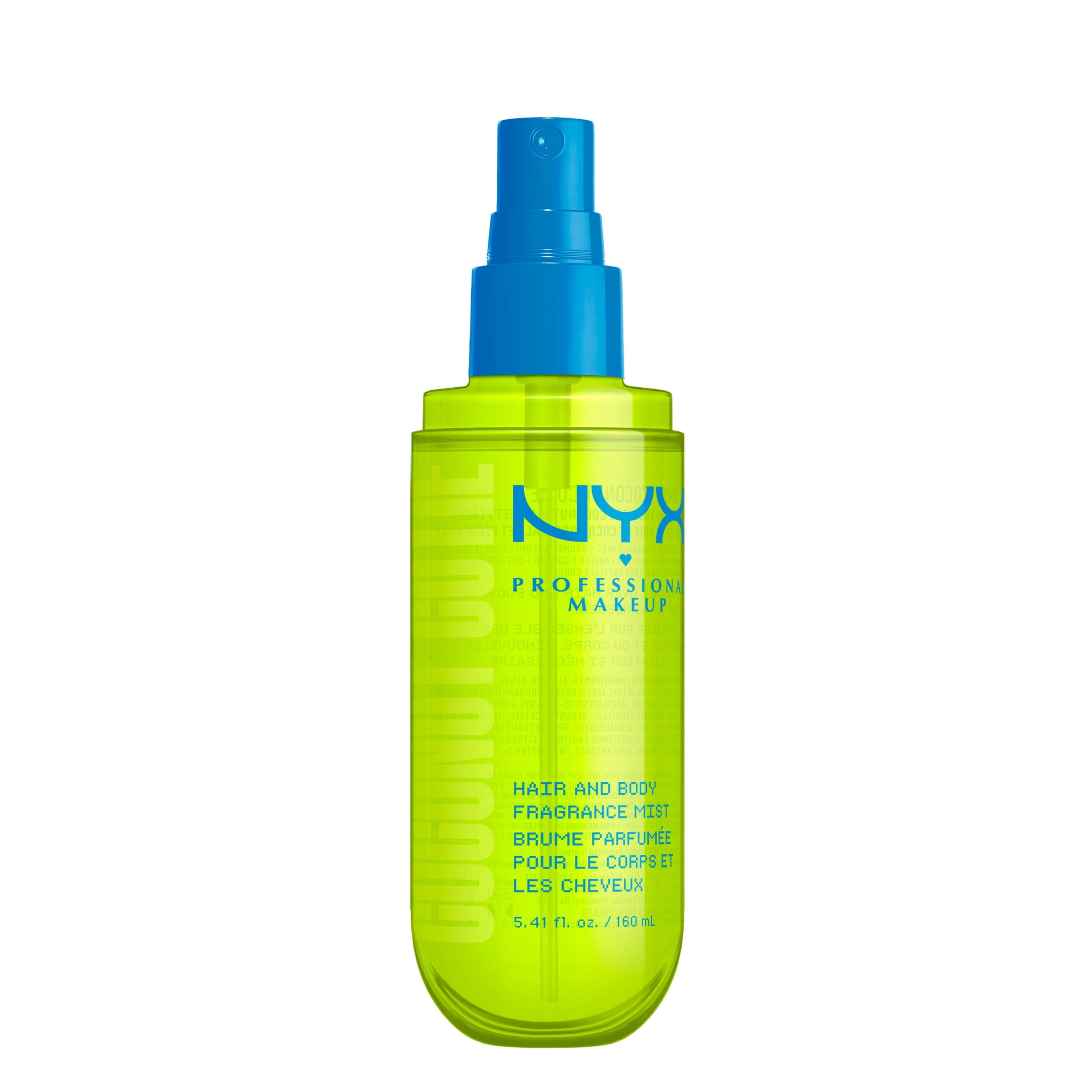 NYX Professional Makeup Fat Oil Hair & Body Fragrance Large Mist, Coconut Cutie, 5.4 fl oz