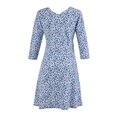 thumbnail image 2 of Vestido George Talla EG Escote V Blanco, 2 of 4
