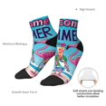 thumbnail image 6 of Naloa Beach Flamingo Trio Ankle Socks for Women Non Slip Socks No Show Socks Classic Low Cut Casual Socks Casual Socks, 6 of 7