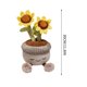 thumbnail image 3 of Adorno de peluche de planta en maceta de dibujos animados adorno • Muñeca de flores para decoración de escritorio curativa • Peluche de regalo decorativo suave para casa u oficina, 3 of 7