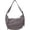 Gray, variant on Crescent Crossbody Bags for Women, Women Fashion Plain Color Nylon Crossbody, Adjustable Strap
