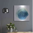 thumbnail image 6 of Luxe Metal Art 'Evolving Planets I' by Grace Popp Metal Wall Art, 24"x24", 6 of 8