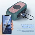 thumbnail image 3 of Bluetooth 5.0 Adapter Transmitter with LCD Display, Wireless 3-in-1 Receiver and Transmitter Dual 3.5mm Jack Connection Low Latency Mini Receiver for Car/TV/PC/Audio System, 3 of 5