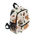 thumbnail image 2 of FORMRS School Backpack with Front Zippered Pocket 12" Student Travel Daypack, Beige Fall Leaves, 2 of 6