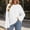 White, variant on Daiosportswear Women's Long Sleeve Shirts Lightweight Tunic Tops Breathable Comfort Lightweight Basic Tees White