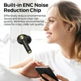 thumbnail image 7 of Monster Wireless Earbuds， Bluetooth 6.0 Stereo Headphones with Noise-Cancelling Mic and LED Display, Built-in Mic for Clear Calls, Waterproof Design for Sports, 7 of 7