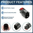thumbnail image 4 of Conector de enchufe impermeable de 4 pines para faros, conector hembra de terminal de cable para Harley-Davidson 1 juego, 4 of 6