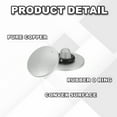 thumbnail image 3 of Uxcell Camera Shutter Button, Convex Surface Shutter Release Button Pure Copper Camera Buttons Silver, 3 of 7