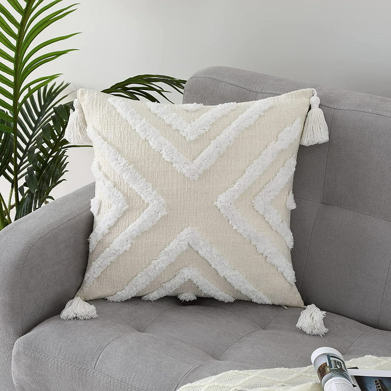 Tufted Throw Pillow Cover