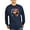 Navy, variant on CafePress - Cute Cat Watercolor Long Sleeve T Shirt - Long Sleeve Dark T-Shirt