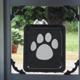 thumbnail image 3 of Plastic Pet Door for Medium Large Dogs Magnetic Locking Safe Flap Screen Door Gate, 3 of 15