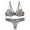 Grey, variant on jovati Womens Sexy Lingerie Set for Sex Womens Lingerie Set Sexy Lace Bra And Panties Summer Thin Lingerie Set