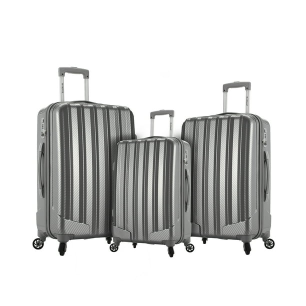 Rockland Rockland Luggage Barcelona Piece Hardside Polycarbaonate