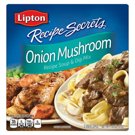 (3 Pack) Lipton Soup and Dip Mix Onion Mushroom 1.8