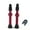 Red, variant on SPRING PARK 2Pcs 48/60/78mm Mountain Bike Tubeless Valve Stem Bike Aluminum Alloy Pre-sta Valve Stem