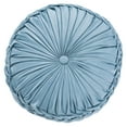 thumbnail image 2 of SAFAVIEH Leila Solid Pillow, 18" x 18", Stone Blue, 2 of 6