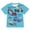 X70 Sky Blue, variant on Bysome Boys Tops Summer Cartoon Excavator Print Short Sleeve Crew Neck Tees Breathable Boys Shirt Size 2-3 Years Sky Blue