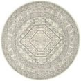 thumbnail image 1 of Safavieh Adirondack Collection ADR108B Ivory and Silver Oriental Vintage Round Area Rug (10' Diameter), 1 of 5