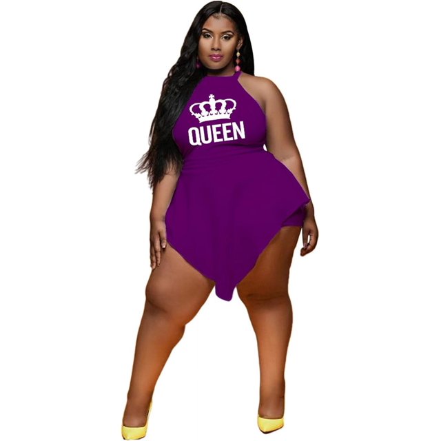 HOTGIRL Womens Plus Size Jumpsuits Rompers Casual Outfit Shorts Skirts for Club Party Beach