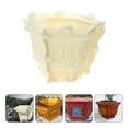 thumbnail image 3 of RYUJNDK Hexagonal Planter Molds Cement Clay Molds Round Bowl Mold House Decorations for Home Concrete Flower Pots Molds, 3 of 19