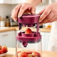 thumbnail image 5 of Outdor Fruit Grape Slicing Handheld Cutter For Small Produce Multipurpose Kitchen Gadget With Stainless Steel Quickly Halve Cherry Tomatoes Olives Berries Easy Prep For And, 5 of 5
