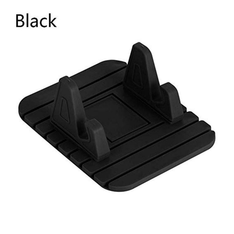 Car Holder Mobile Phone Holder Stand GPS Soft Silicone Anti Slip Mat Desktop Stand Bracket