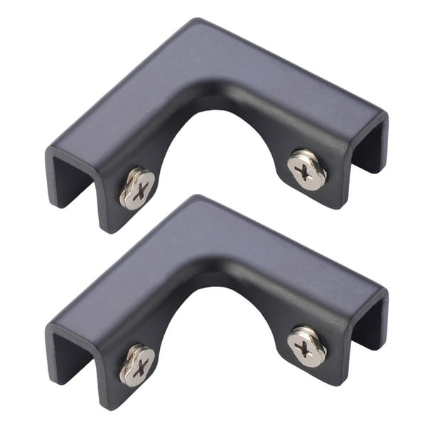 2 Piezas Clip de Fijación de Vidrio Yinane para 11 a 12 mm