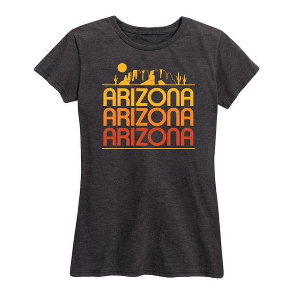 Instant Message - Arizona Repeated - Vacation Destination - Women's Short Sleeve Graphic T-Shirt