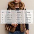 thumbnail image 4 of Zysthvn Faux Fur Men's Vests Casual Fall Open Front Mens Jackets Solid Hooded Warm Outerwear, 4 of 10
