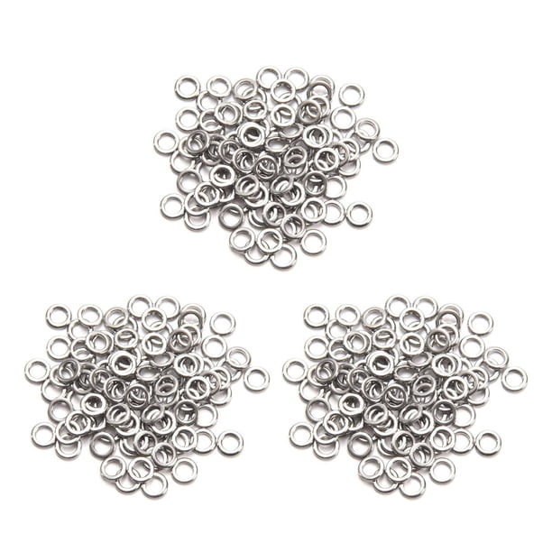 300X Pesca Anillo Jigging Accesorios de Pesca El Mejor Acero Inoxidable 304 Prueba Muy Grande 1