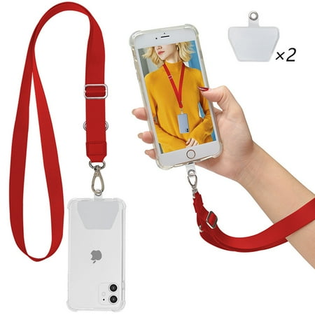 Phone Lanyard, Universal Adjustable Neck Straps for Phone Case Keys...