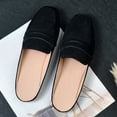 thumbnail image 6 of Sngxgn Women Ballet Flats Shoes Comfortable Slip on Shoes Casual Dress Shoes Slip on Shoes(Black,42), 6 of 6