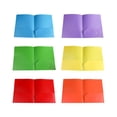 thumbnail image 2 of 6Pcs Two Pockets Folders Letter Size Document Organiser Presentation Folders, 2 of 10