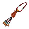 thumbnail image 3 of Car Pendant, Engraving Process Lucky Bag Pendant Simple Style Small Compact Easy Hanging  For Balcony For Living Room, 3 of 8
