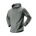 thumbnail image 4 of SUYIDA Men's Casual Hooded Jacket, Long Sleeve Lightweight Zip Up, Outdoor Windbreaker for Everyday Travel, 4 of 6