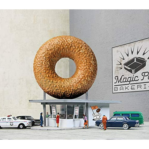 Walthers Cornerstone Holeinone Donut Shop Train