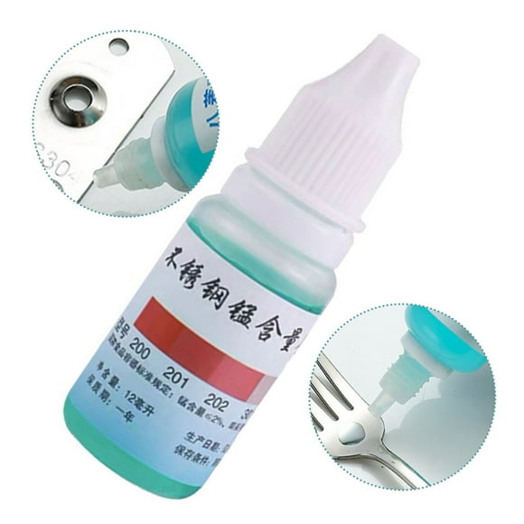 MYG Analysis of reagents for identifying manganese drugs in304steel testing solution