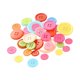 thumbnail image 4 of Botones decorativos redondos de 13,5 mm para manualidades, ideales para adornos, costura y 200 unidades, 4 of 9