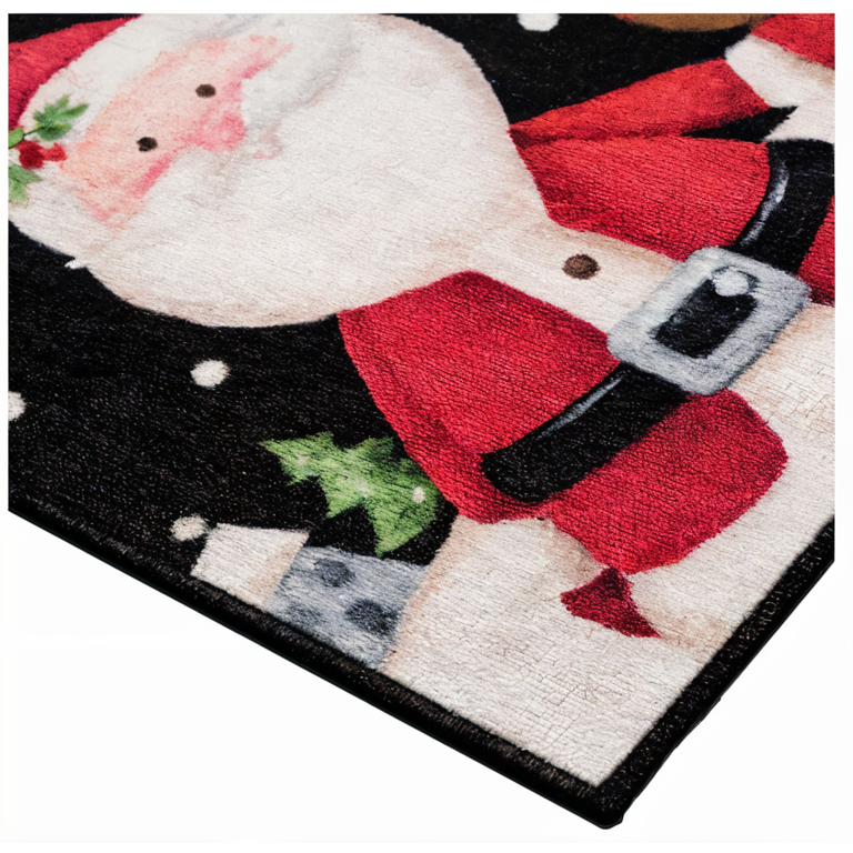 Barnwood Wonderland Christmas Accent Rug, 3x4