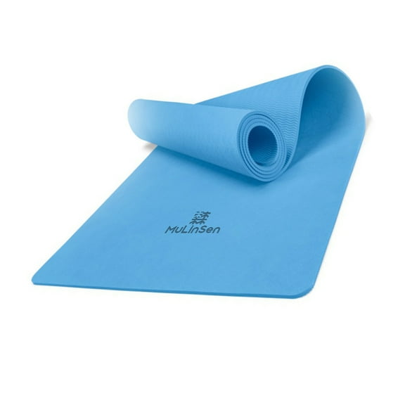 MuLinSen Yoga mats, Beginner Classic Lengthened Fitness Yoga Mat for Home Gym, Floor Fitness
