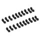 thumbnail image 2 of 20 piezas/lote de abrazaderas de fijación de cables, clips de sujeción para cables de escritorio, abrazaderas de sujeción, dispositivo de sujeción de cables USB, organizador de soporte de clips, 2 of 8