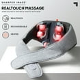 Sharper Image® Realtouch Shiatsu Massager Wireless & Rechargeable for